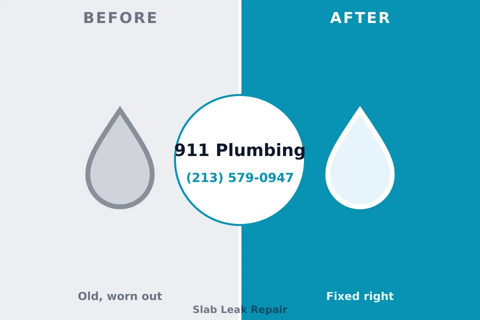 Before and after: plumbing repair Wailuku, HI
